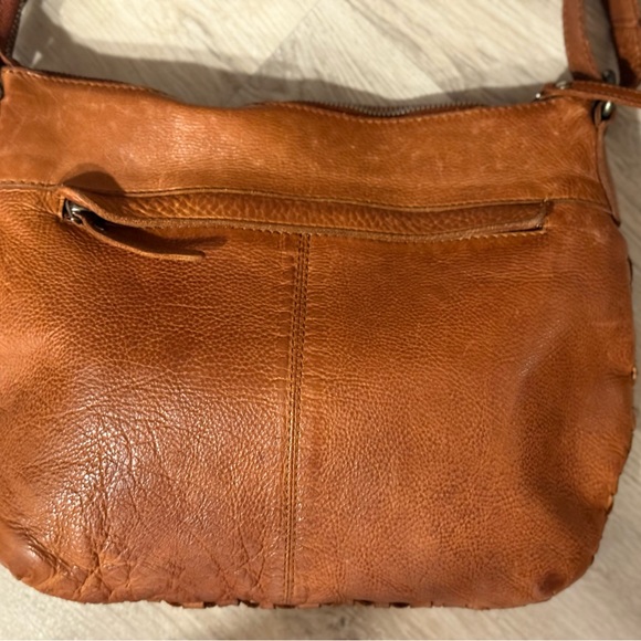 Vilenca Holland Vintage Crossbody Purse
Front Woven Cognac Leather - Picture 4 of 9